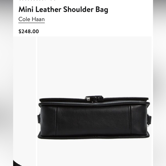 Cole Haan Shoulder Leather Bag - Picture 12 of 15